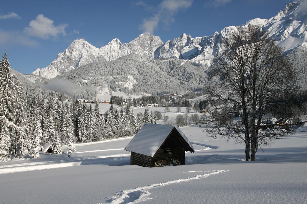 Pension Vorberghof- Bauernhofurlaub Ramsau am Dachstein Buitenkant foto